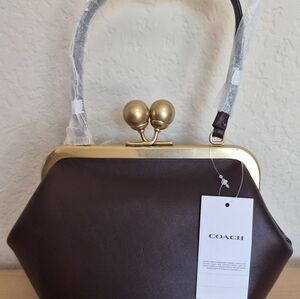 NWT Coach Kisslock Frame Bag 16